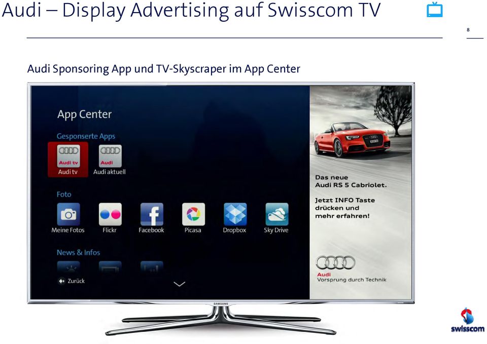 Swisscom TV 8 Audi