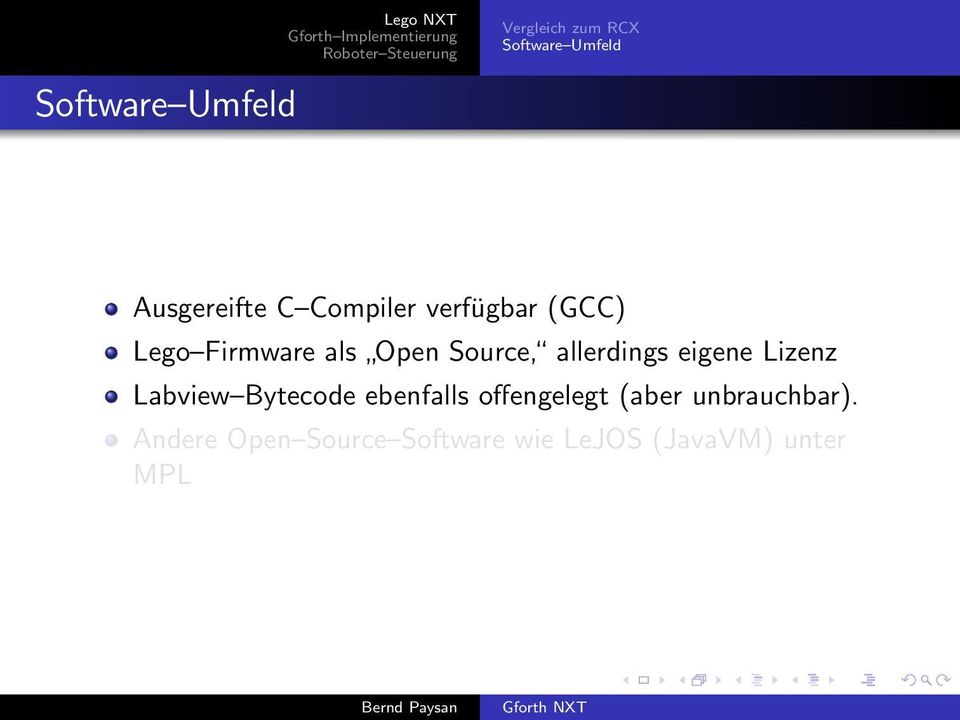 allerdings eigene Lizenz Labview Bytecode ebenfalls offengelegt