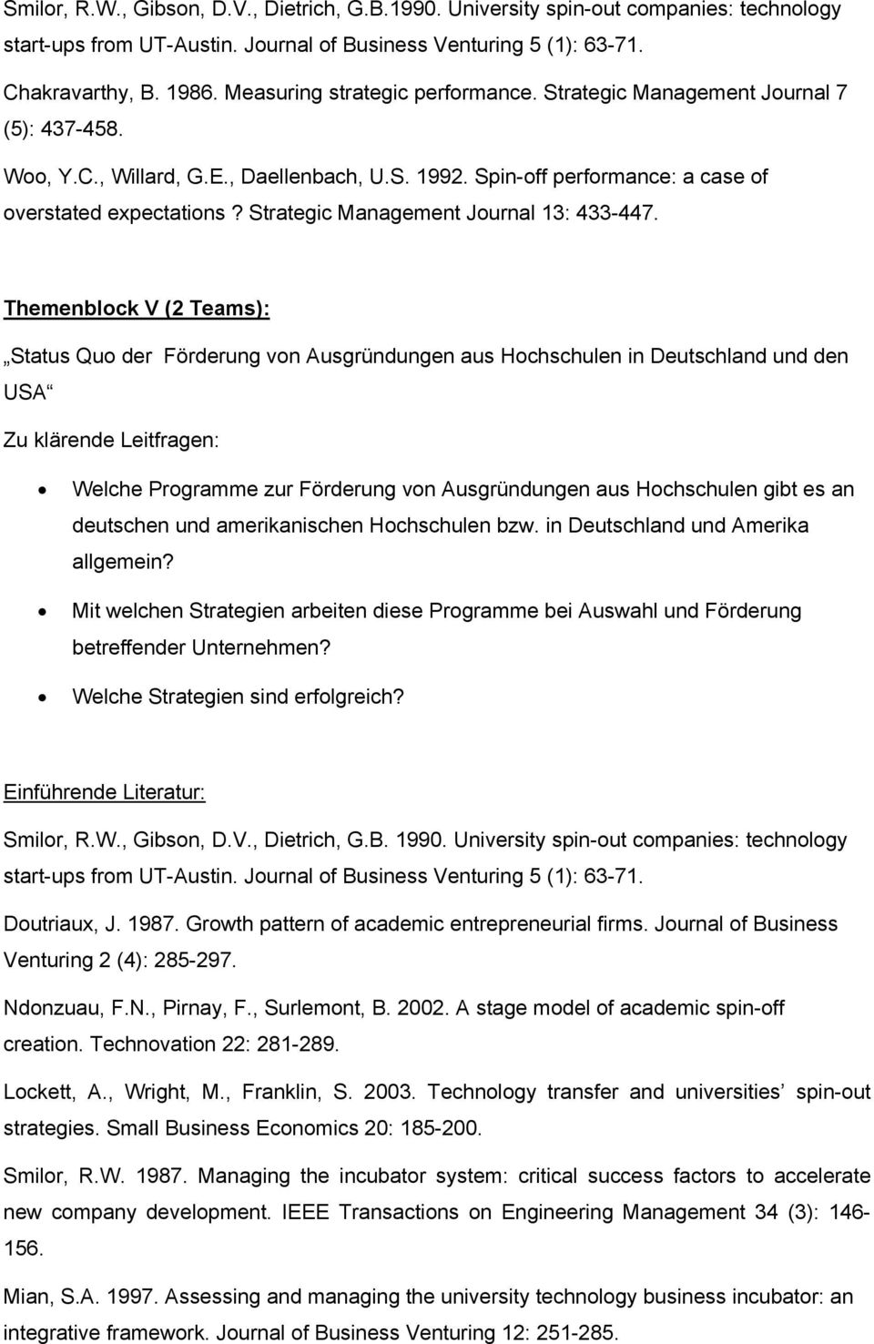 Strategic Management Journal 13: 433-447.