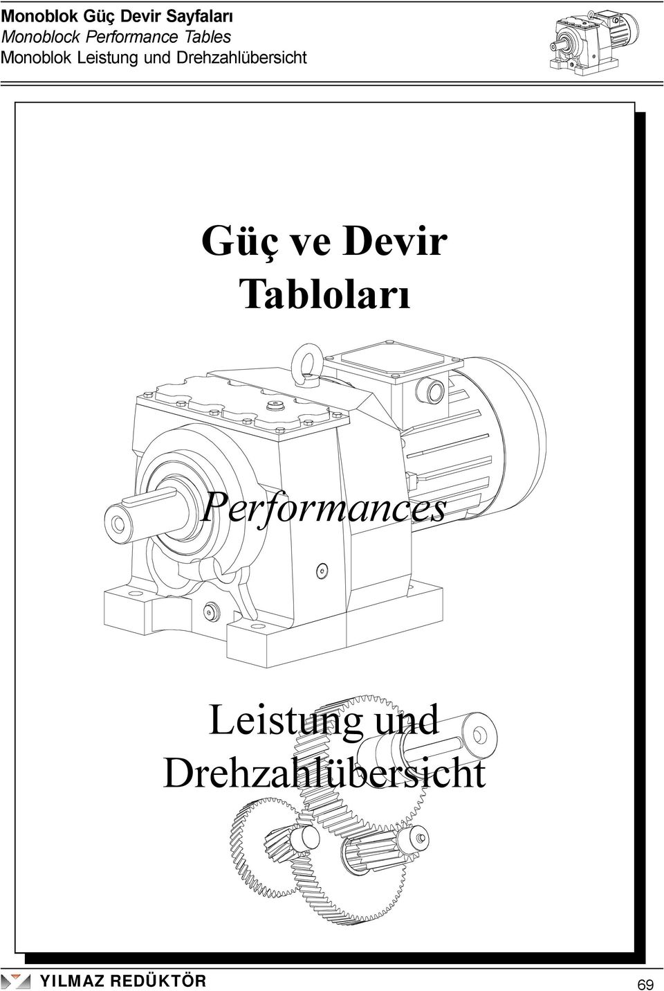 Drehzahlübersicht Güç ve Devir