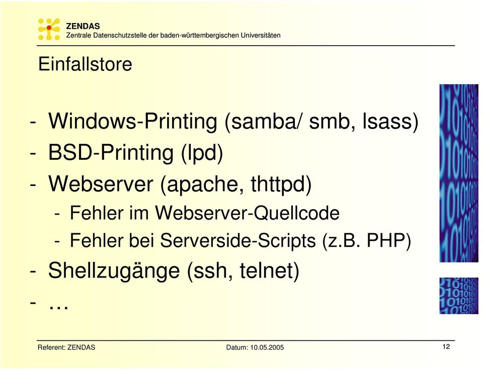 Webserver-Quellcode - Fehler bei Serverside-Scripts (z.b.