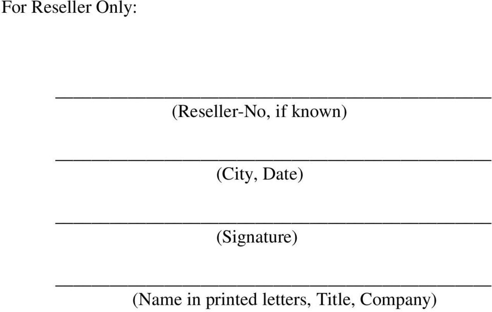 (City, Date) (Signature)