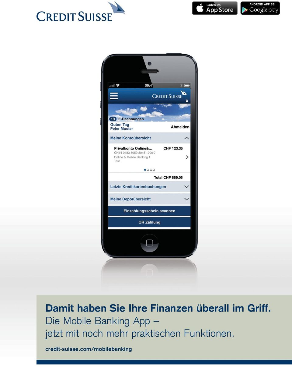 Die Mobile Banking App jetzt mit