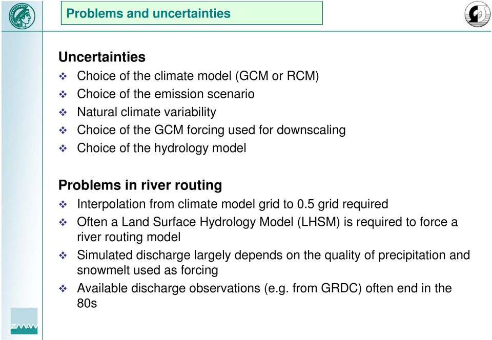 climate model grid to 0.