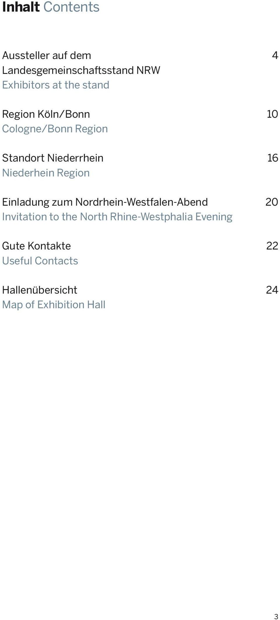 Region Einladung zum Nordrhein-Westfalen-Abend 20 Invitation to the North