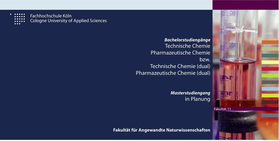 Technische Chemie (dual) Pharmazeutische Chemie (dual)
