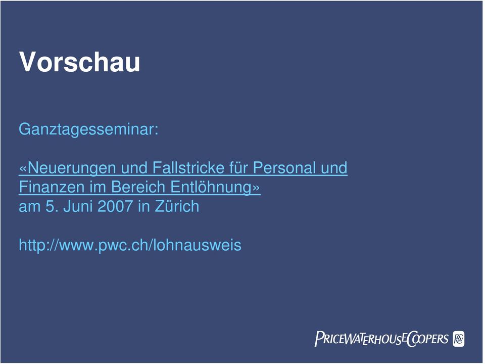 Finanzen im Bereich Entlöhnung» am 5.