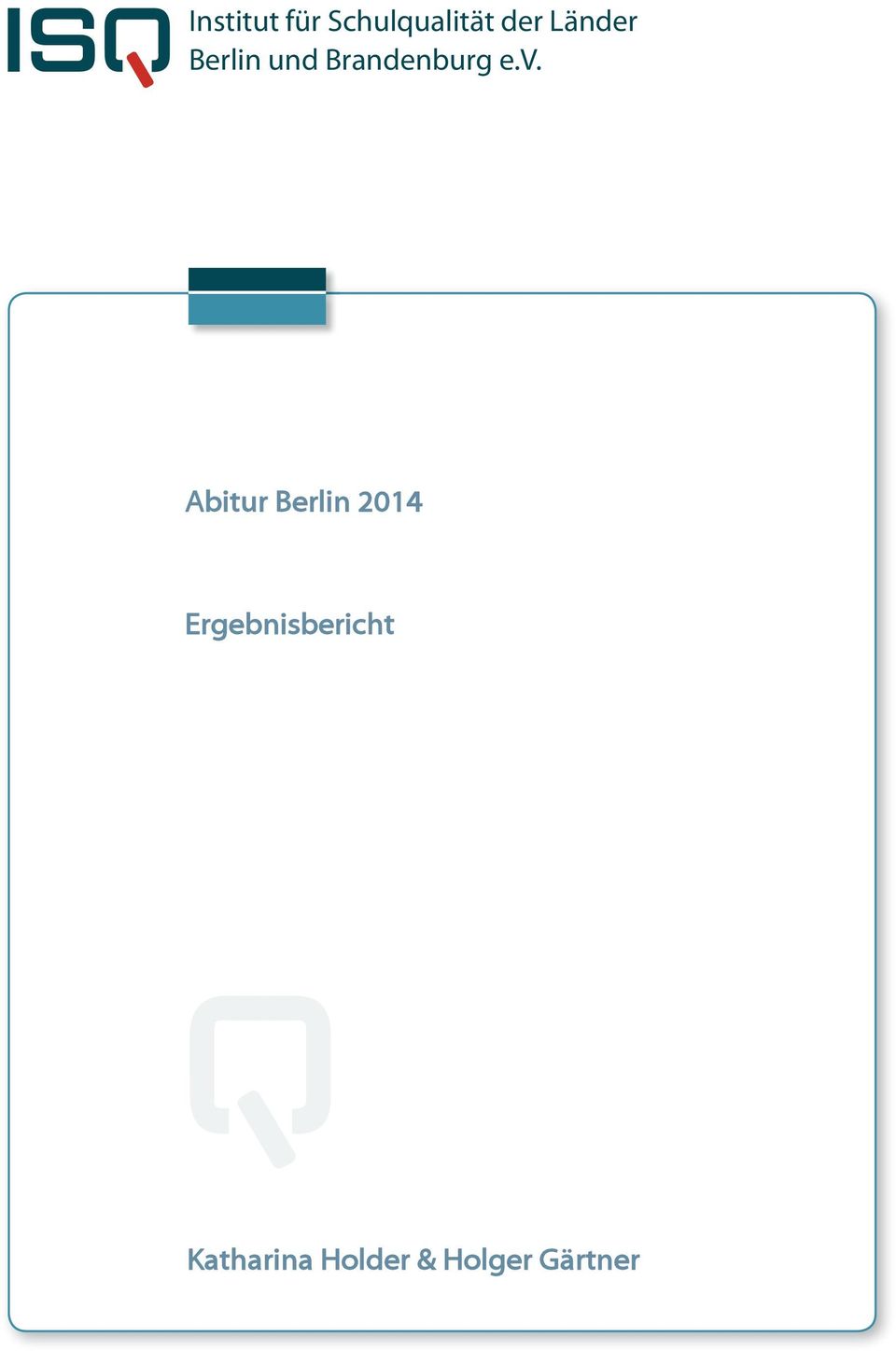 Abitur Berlin 2014