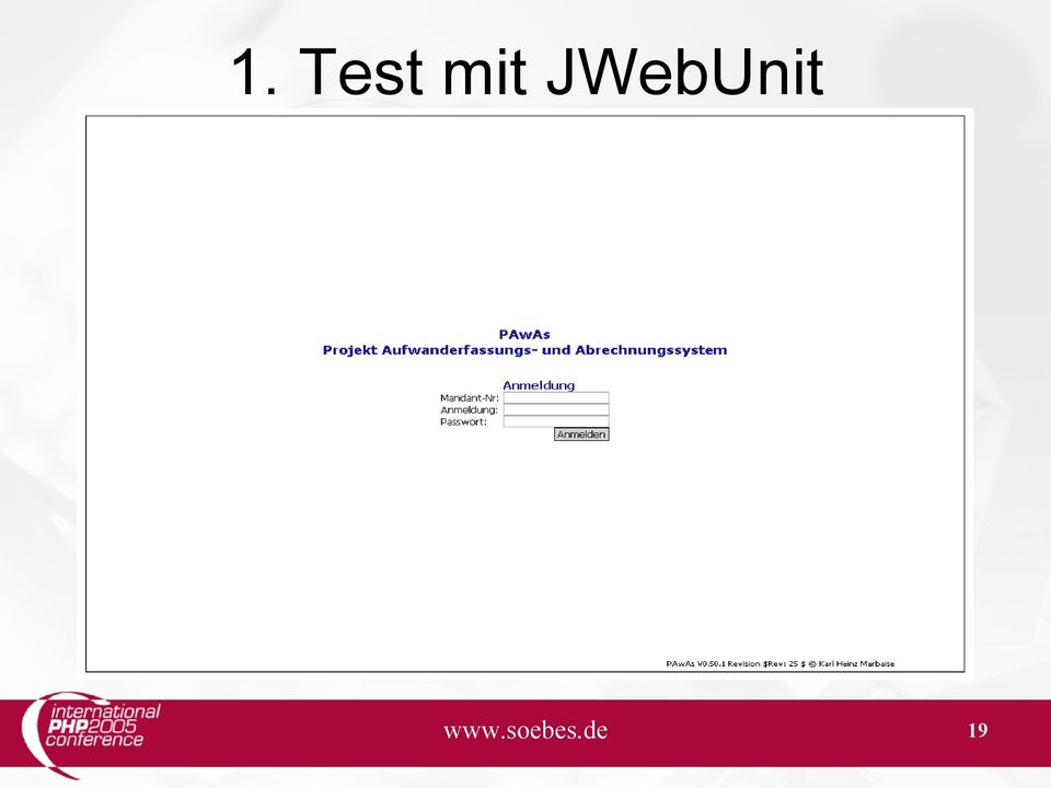 JWebUnit