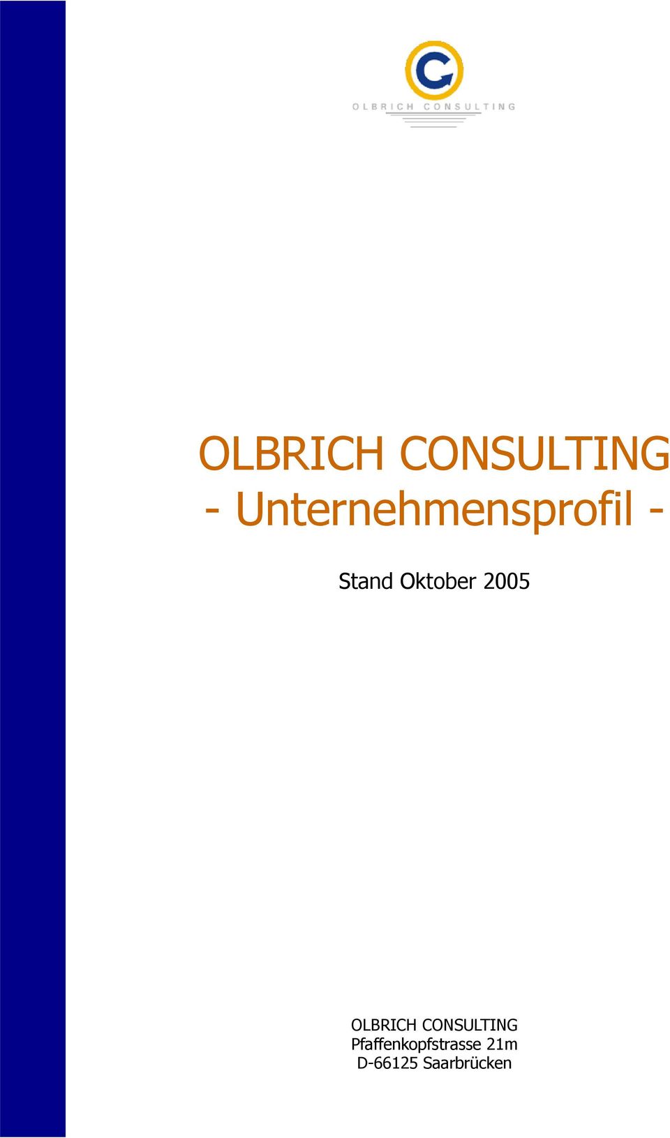 Oktober 2005 OLBRICH