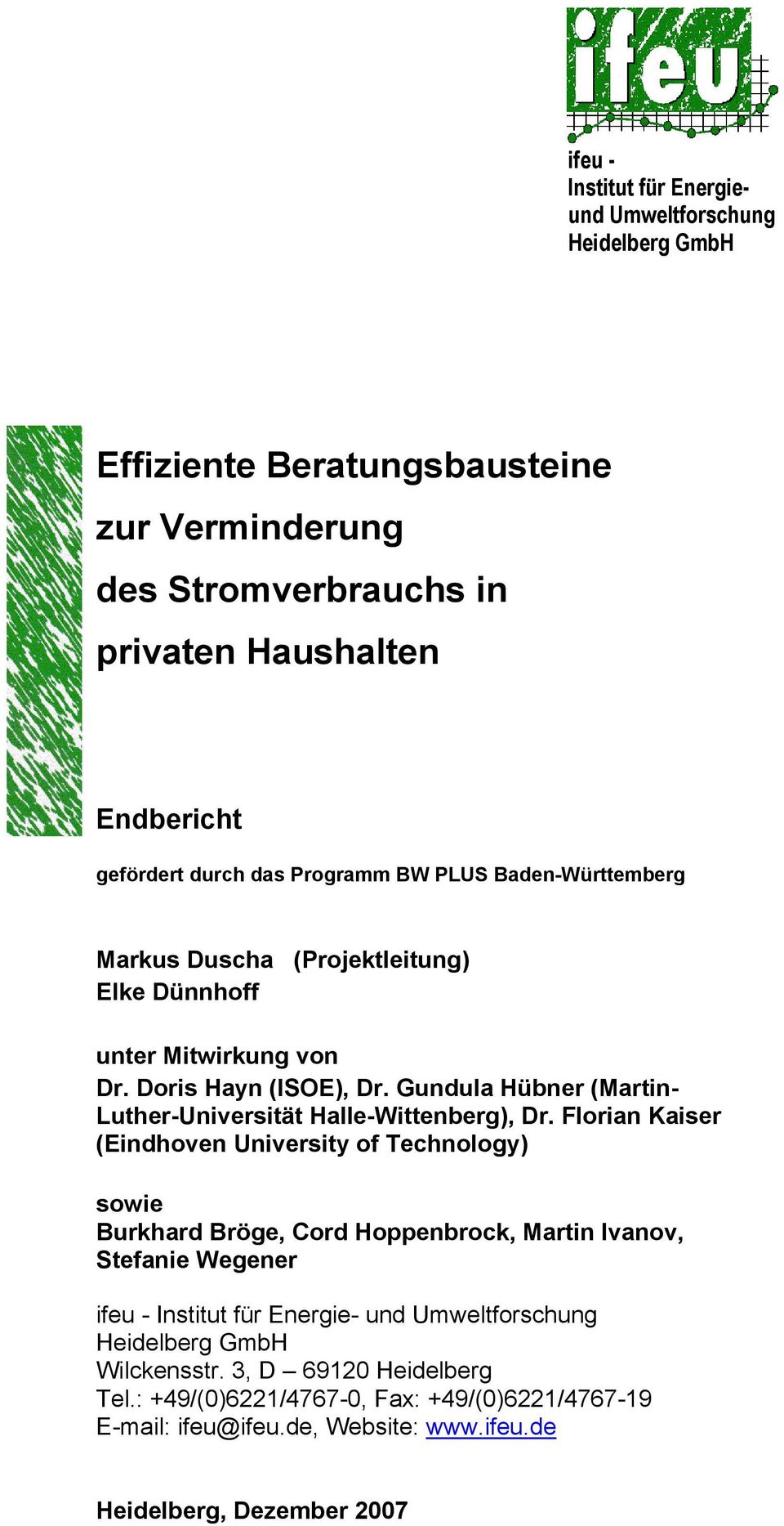 Gundula Hübner (Martin- Luther-Universität Halle-Wittenberg), Dr.
