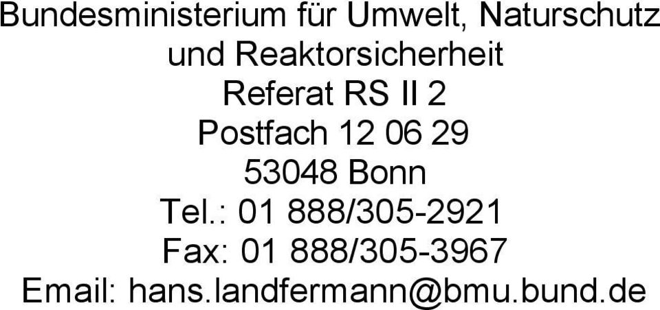 06 29 53048 Bonn Tel.
