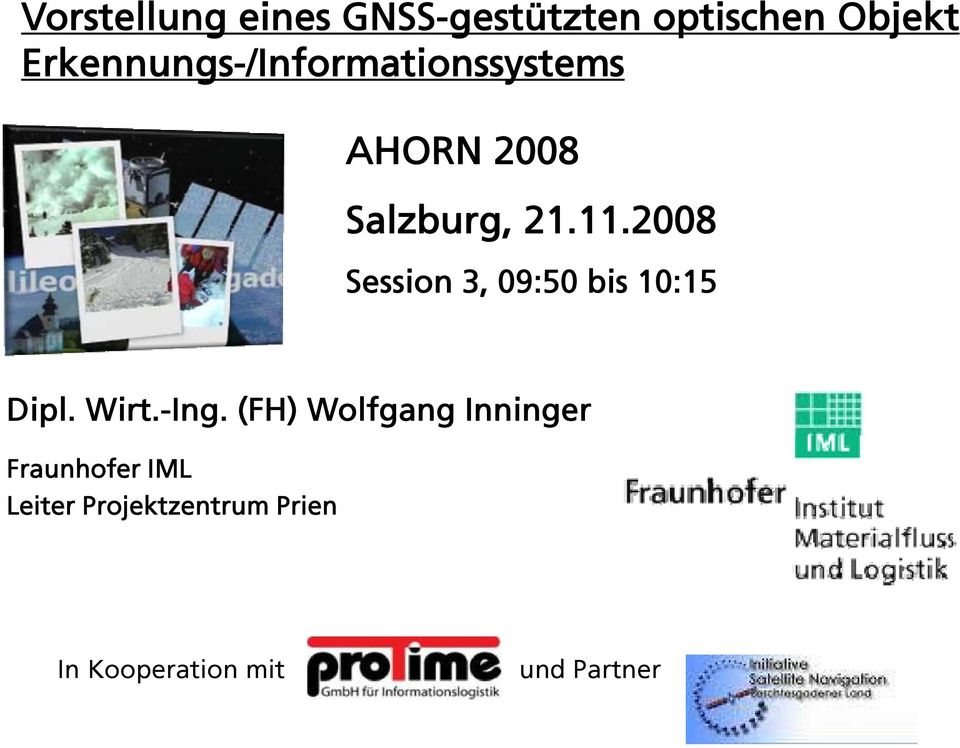 2008 Session 3, 09:50 bis 10:15 Dipl. Wirt.-Ing.