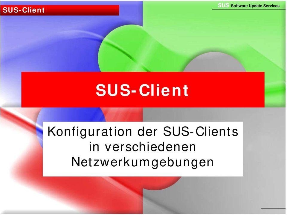 SUS-Clients in