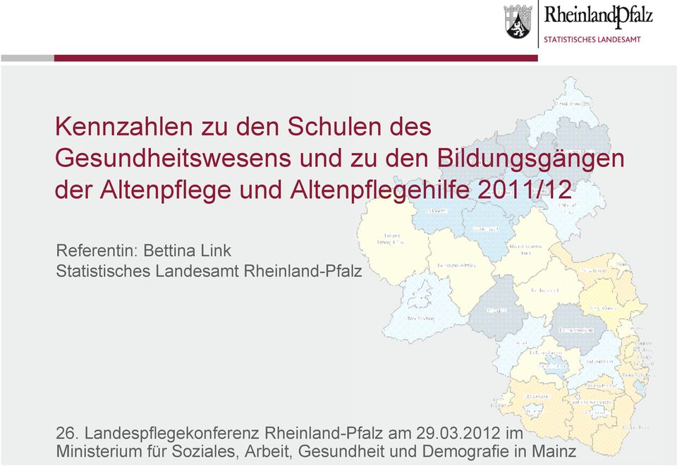 Statistisches Landesamt Rheinland-Pfalz 26.