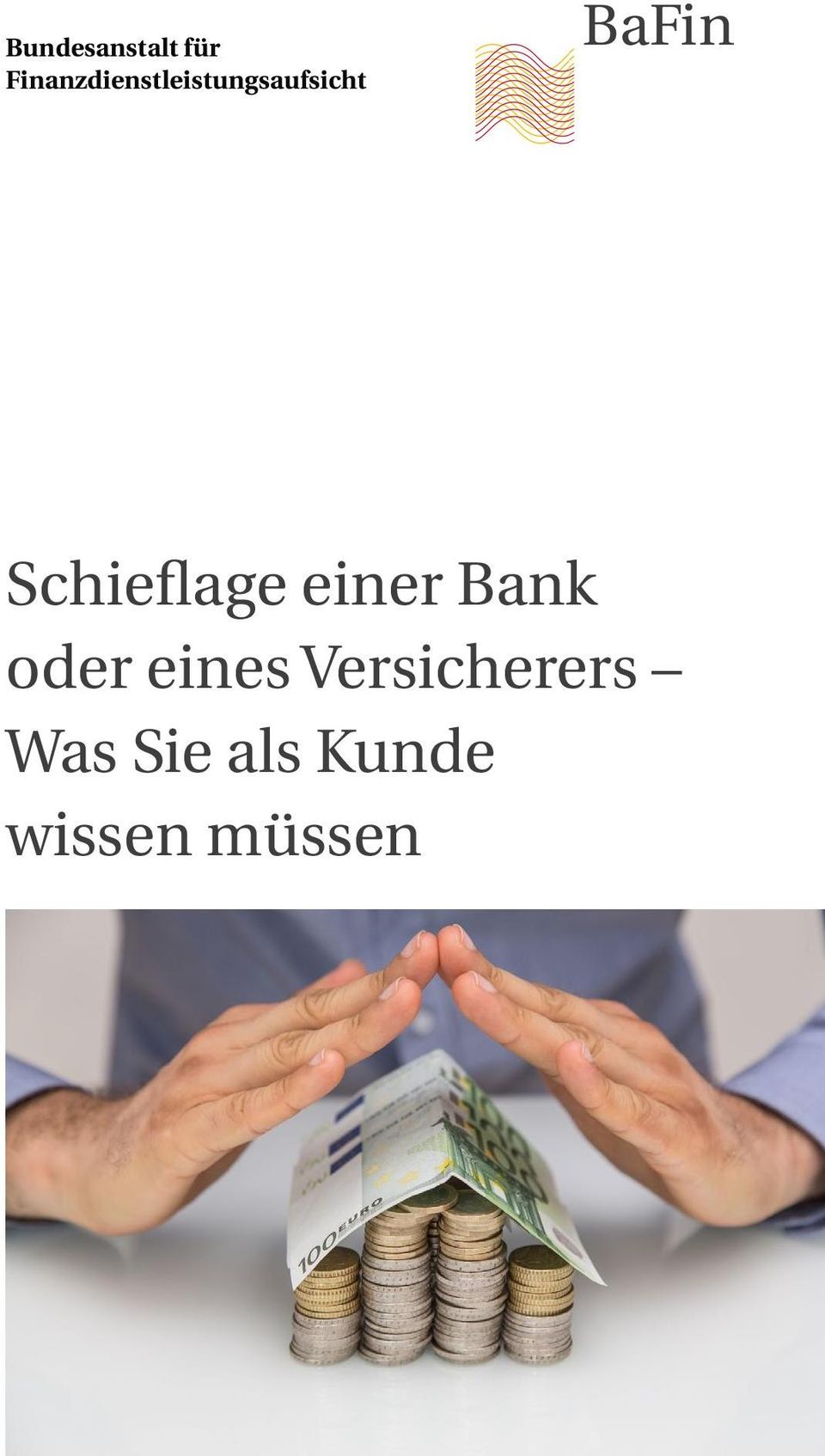 Schieflage einer Bank oder