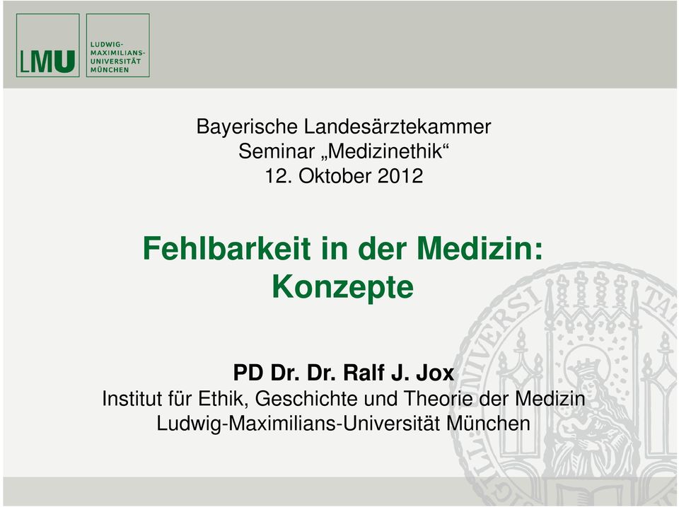 Dr. Dr. Ralf J.