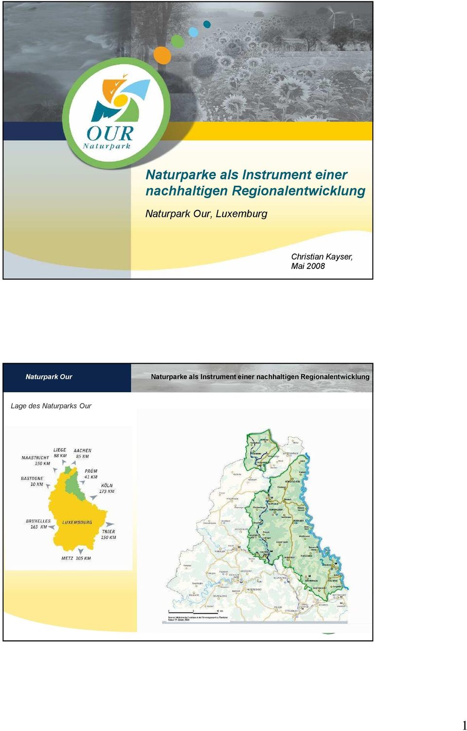 Regionalentwicklung, Luxemburg