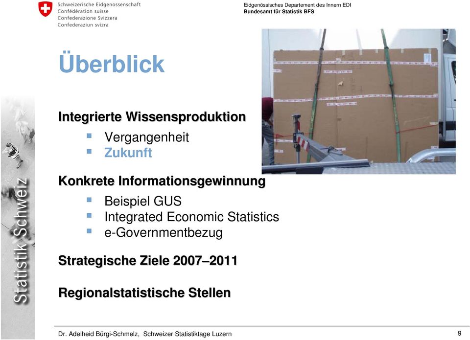 Integrated Economic Statistics e-governmentbezug