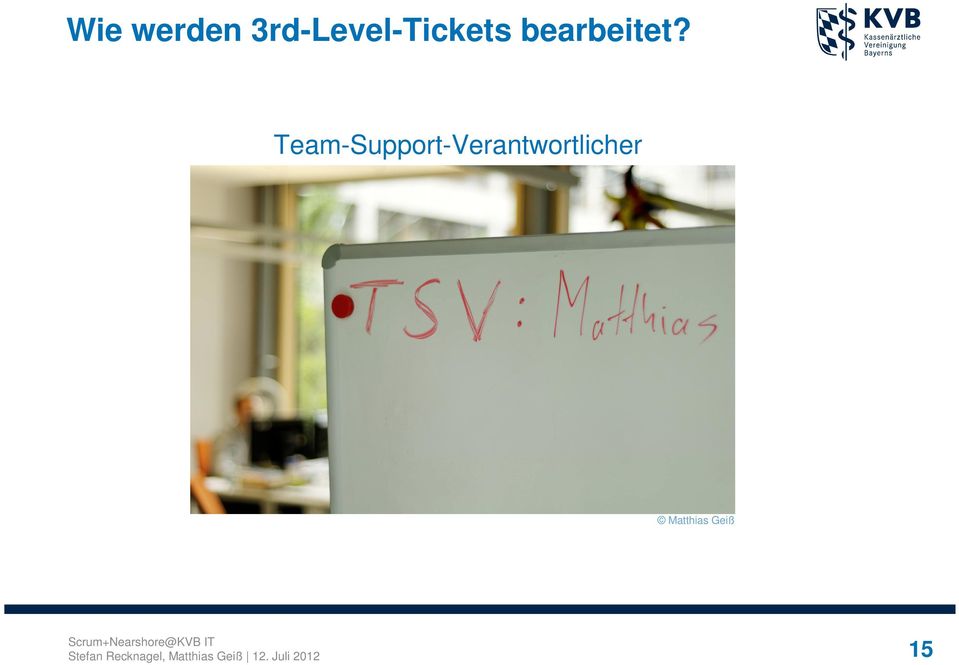 Team-Support-Verantwortlicher