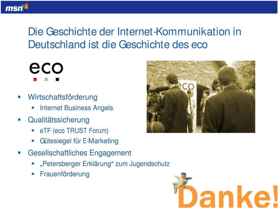 Qualitätssicherung etf (eco TRUST Forum) Gütesiegel für E-Marketing