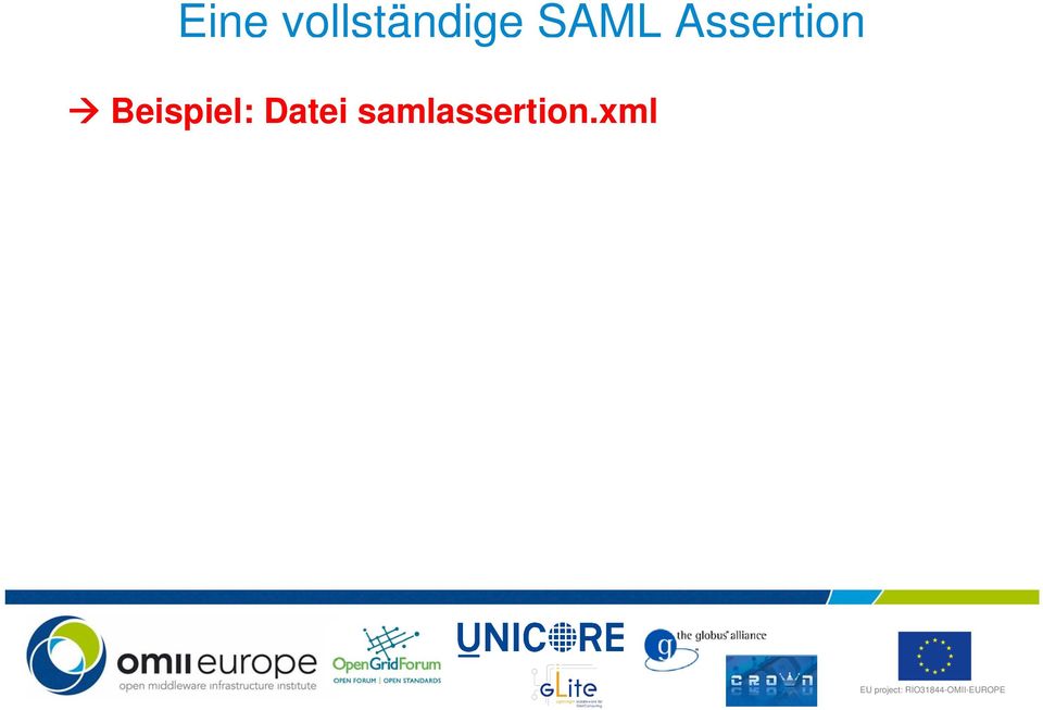 SAML Assertion