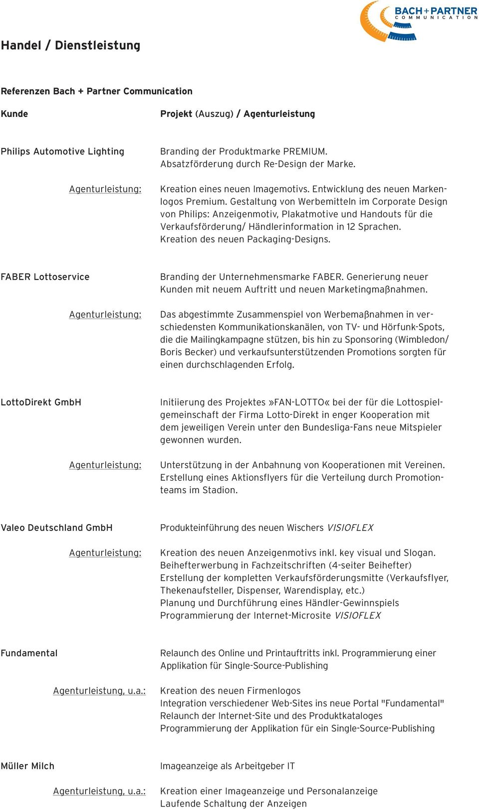 Gestaltung von Werbemitteln im Corporate Design von Philips: Anzeigenmotiv, Plakatmotive und Handouts für die Verkaufsförderung/ Händlerinformation in 12 Sprachen.