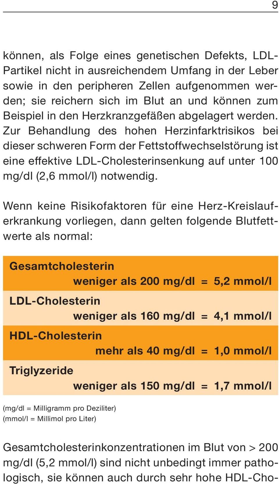 Zur Behandlung des hohen Herzinfarktrisikos bei dieser schweren Form der Fett stoff wechsel störung ist eine effektive LDL-Cholesterinsenkung auf unter 100 mg/dl (2,6 mmol/l) notwendig.
