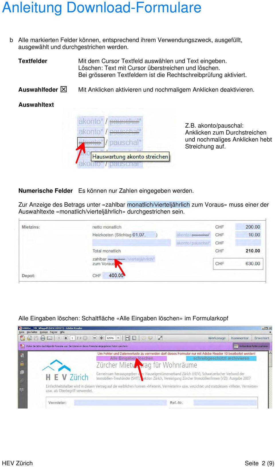 Numerische Felder Es können nur Zhlen eingegeben werden.