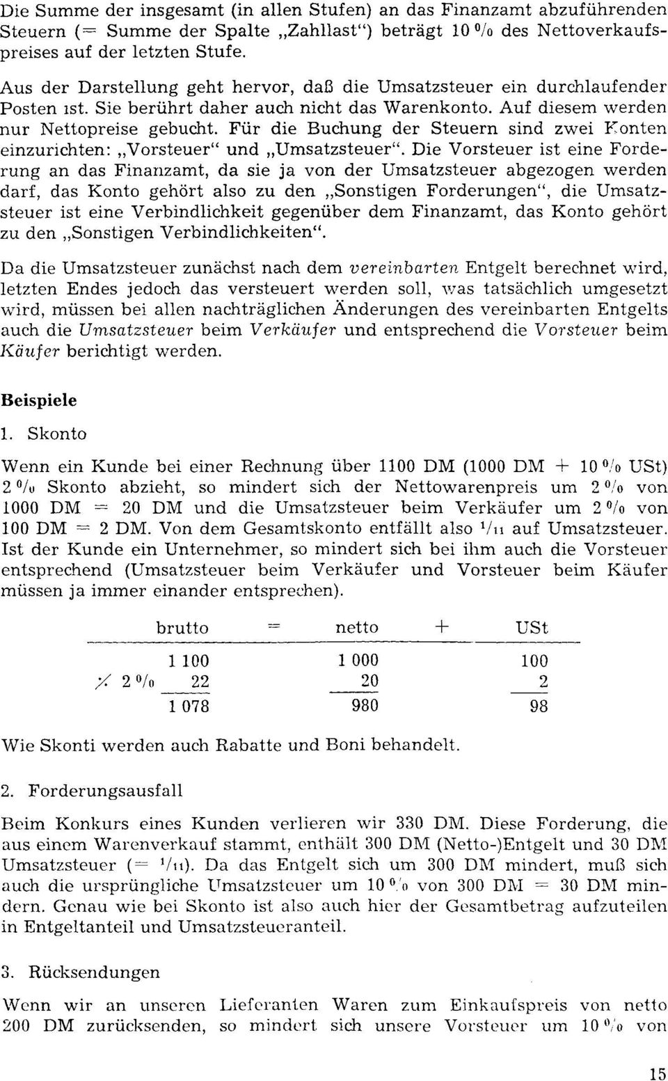 Für die Buchung der Steuern sind zwei Konten einzurichten: "Vorsteuer" und "Umsatzsteuer".