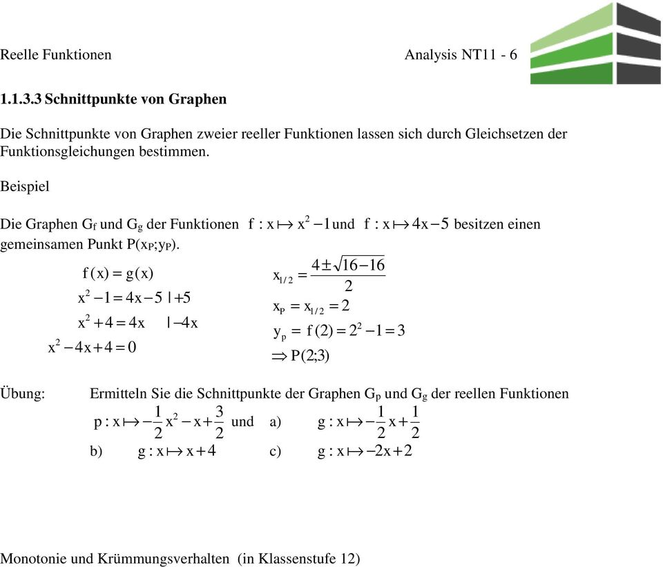 der Funkionsgleichungen esimmen.