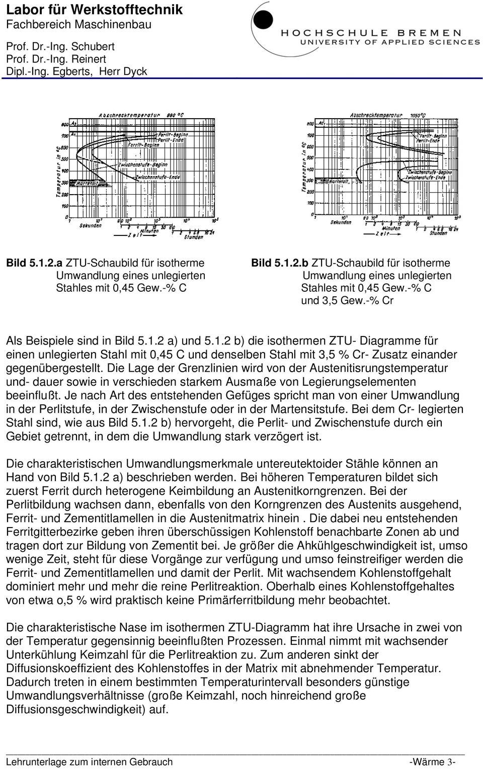 Die Lage der Grenzlinien wird von der Austenitisrungstemperatur und- dauer sowie in verschieden starkem Ausmaße von Legierungselementen beeinflußt.