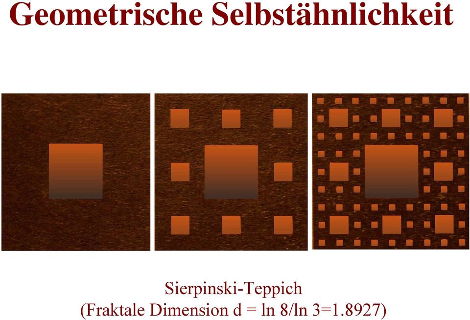 Sierpinski-Teppich