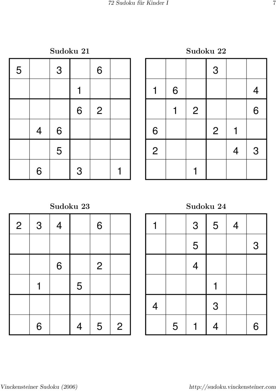 Sudoku 3 6 6 6 3 Sudoku 3