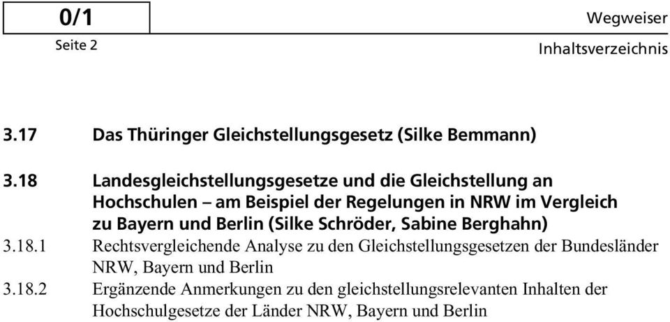 Bayern und Berlin (Silke Schrçder, Sabine Berghahn) 3.18.