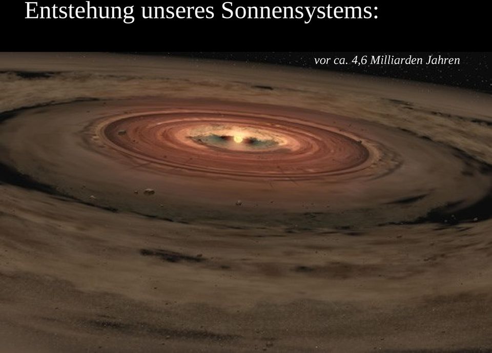 Sonnensystems: