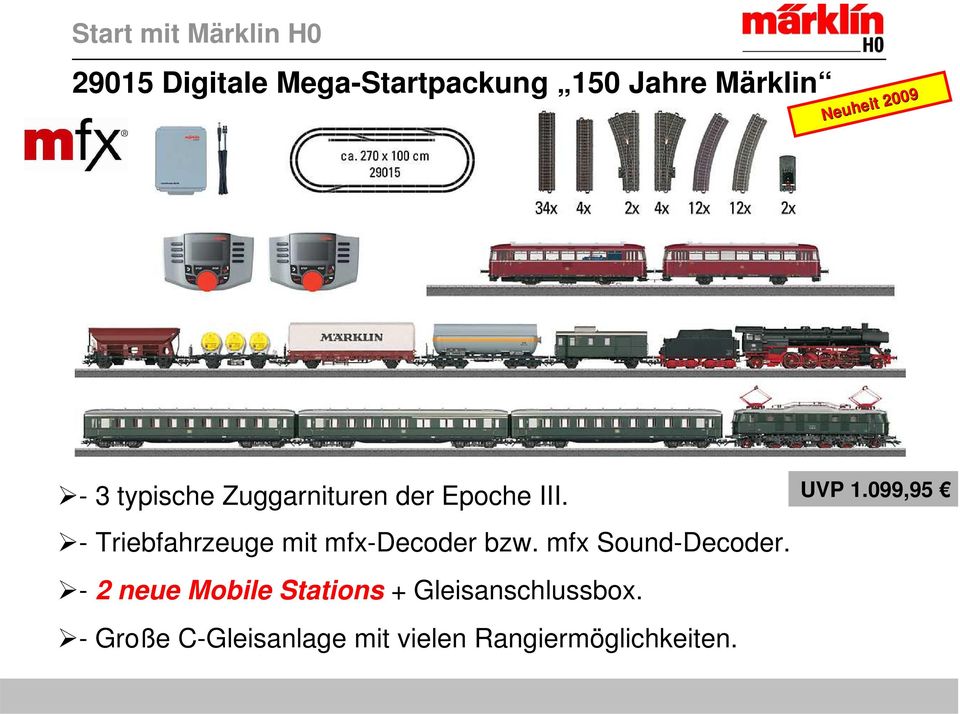 - Triebfahrzeuge mit mfx-decoder bzw. mfx Sound-Decoder.