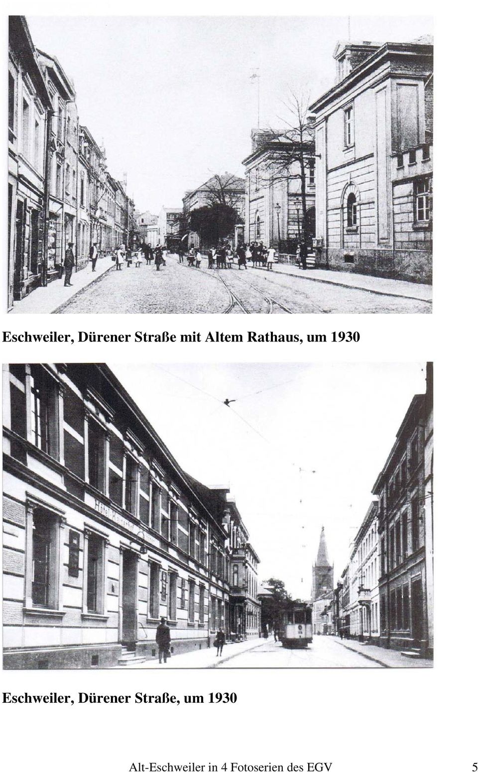 Eschweiler, Dürener Straße, um