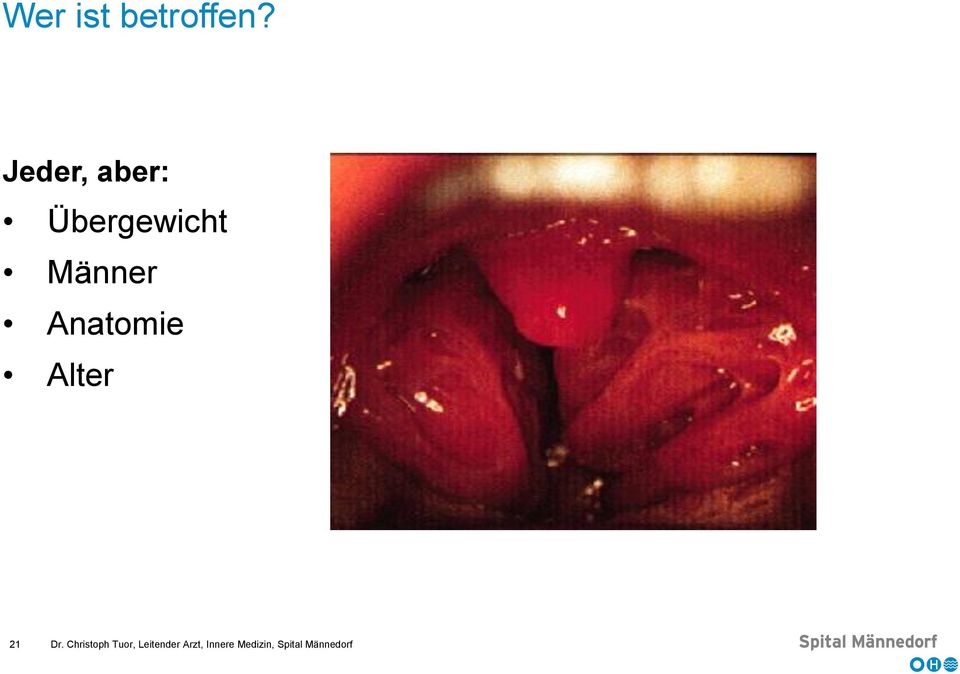 Anatomie Alter 21 Dr.