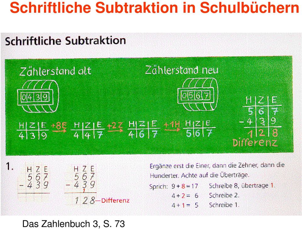 Schulbüchern