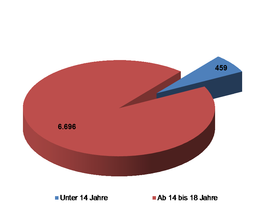 Unbegleitete minderjährige Asylwerber Asylanträge von unbegleiteten Minderjährigen per 31.10.