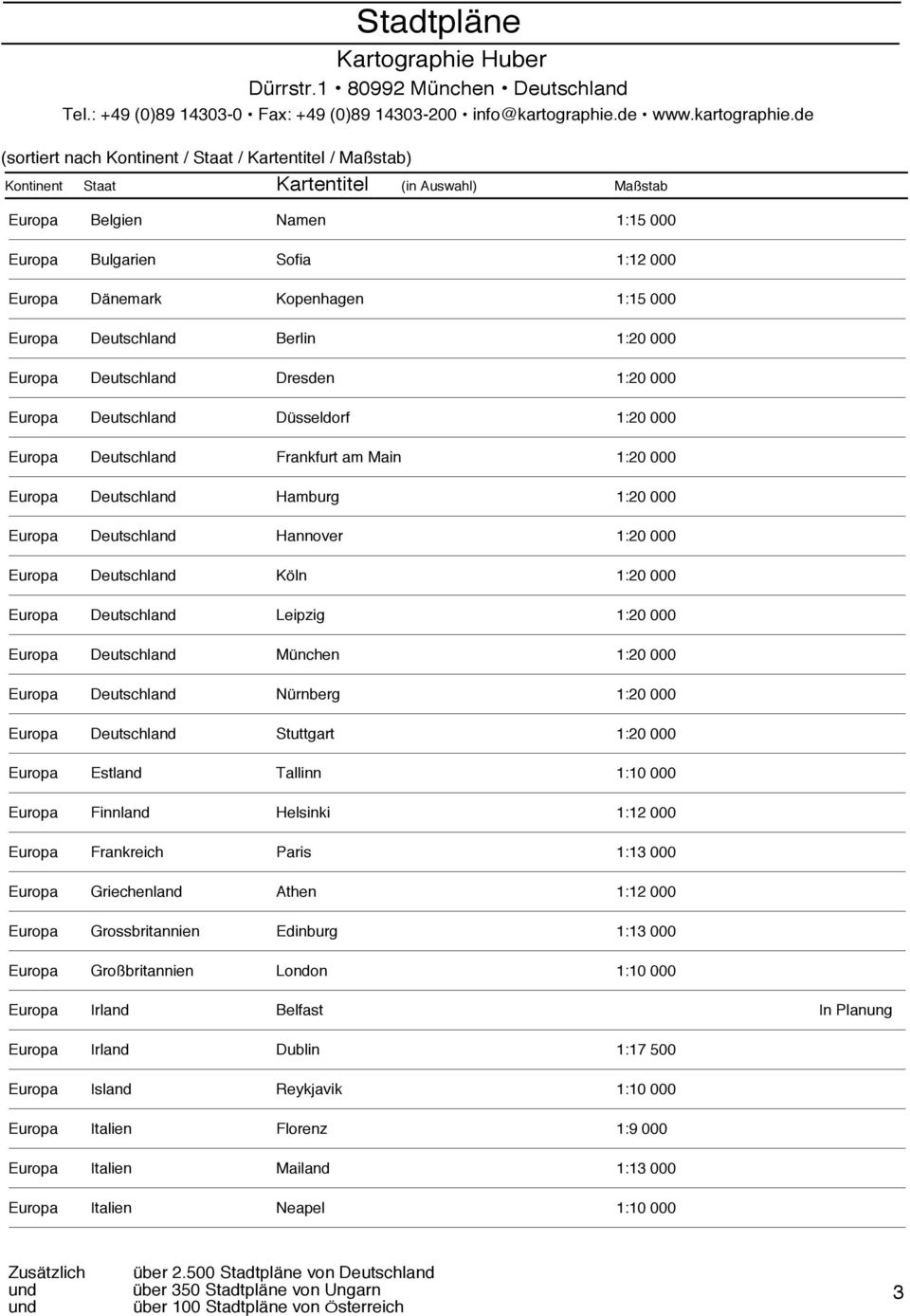 Deutschland Nürnberg Europa Deutschland Stuttgart Europa Estland Tallinn Europa Finnland Helsinki Europa Frankreich Paris Europa Griechenland Athen Europa Grossbritannien