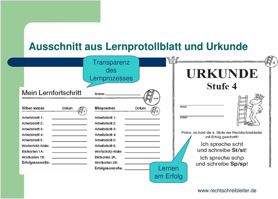 Urkunde Transparenz