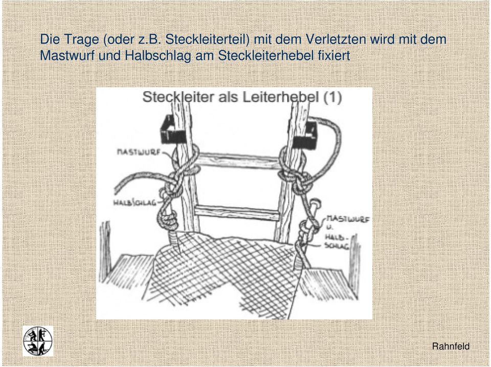 Verletzten wird mit dem