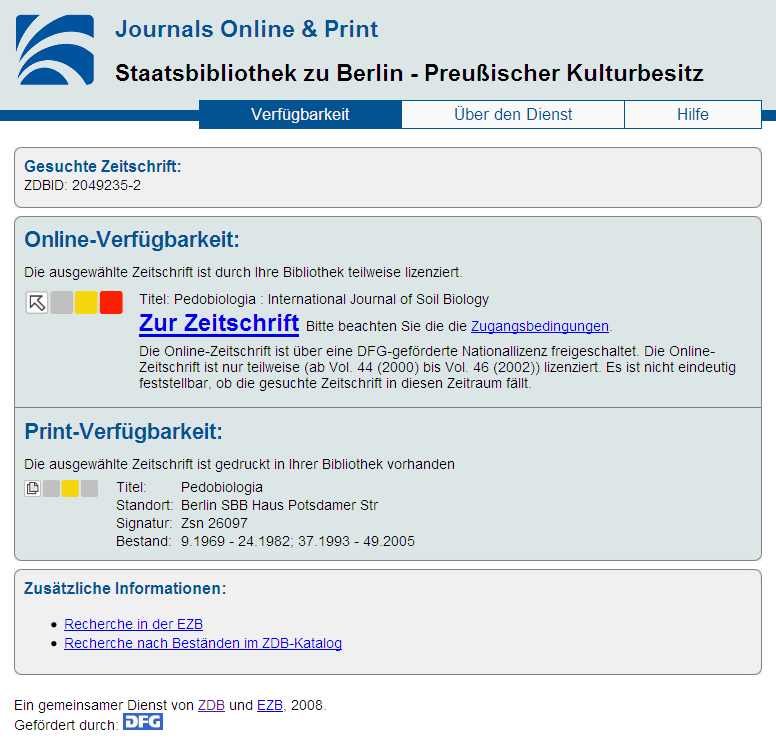 Journals Online & Print - HTML
