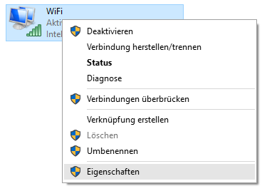 WiFi Stellen Sie sicher, dass Ihre drahtlose Netzwerkverbindung aktiviert ist.
