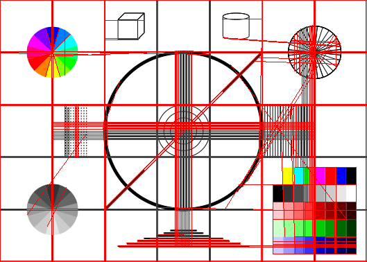 (a)rotation (b)verziehen Abbildung 4.23: Ergebnisse des in 4.17 gezeigten Quellcodes. Die gefundenen Linien wurden rot markiert.