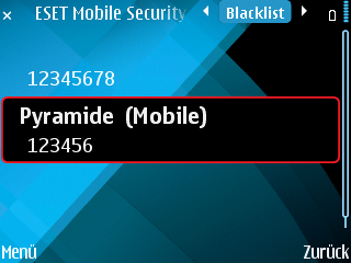 10. Antispam Das Antispam-Modul blockiert den Eingang unerwünschter SMS und MMS auf Ihrem mobilen Gerät.