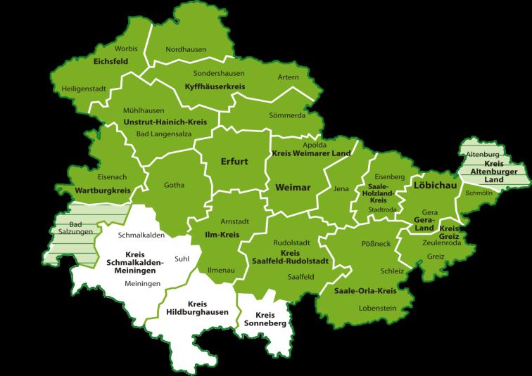 Thüringen Die grüne Mitte Deutschlands Überblick 2,16 Mio.