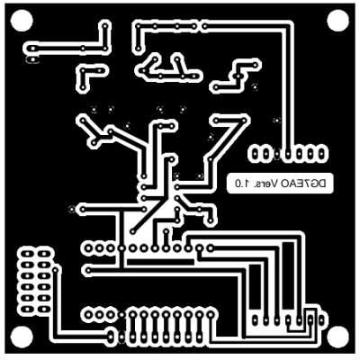 Arduino Mini Pro AD9850 Board Bauteile SWR